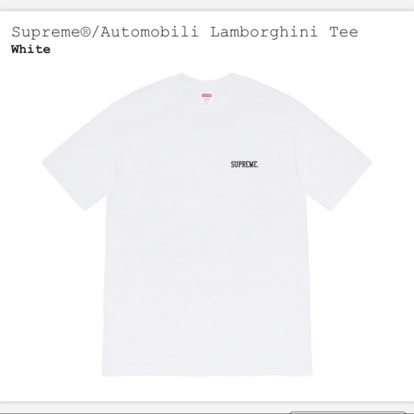 📦SOLD📦Supreme Automobili Lamborghini Tee “SS 20” - Picture 6 of 15
